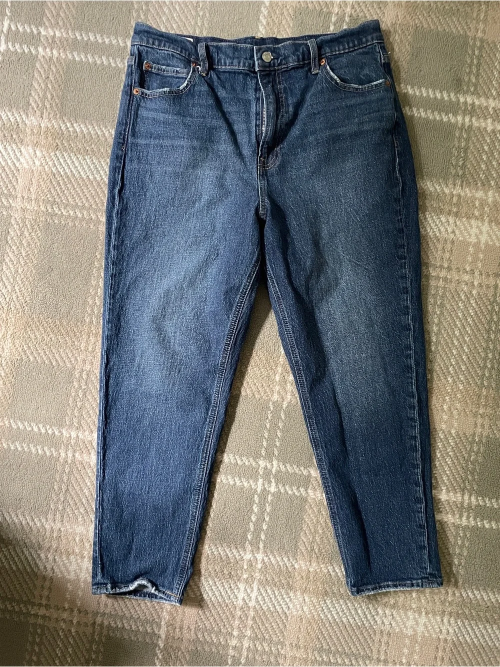 GAP high rise mom jeans 32/14